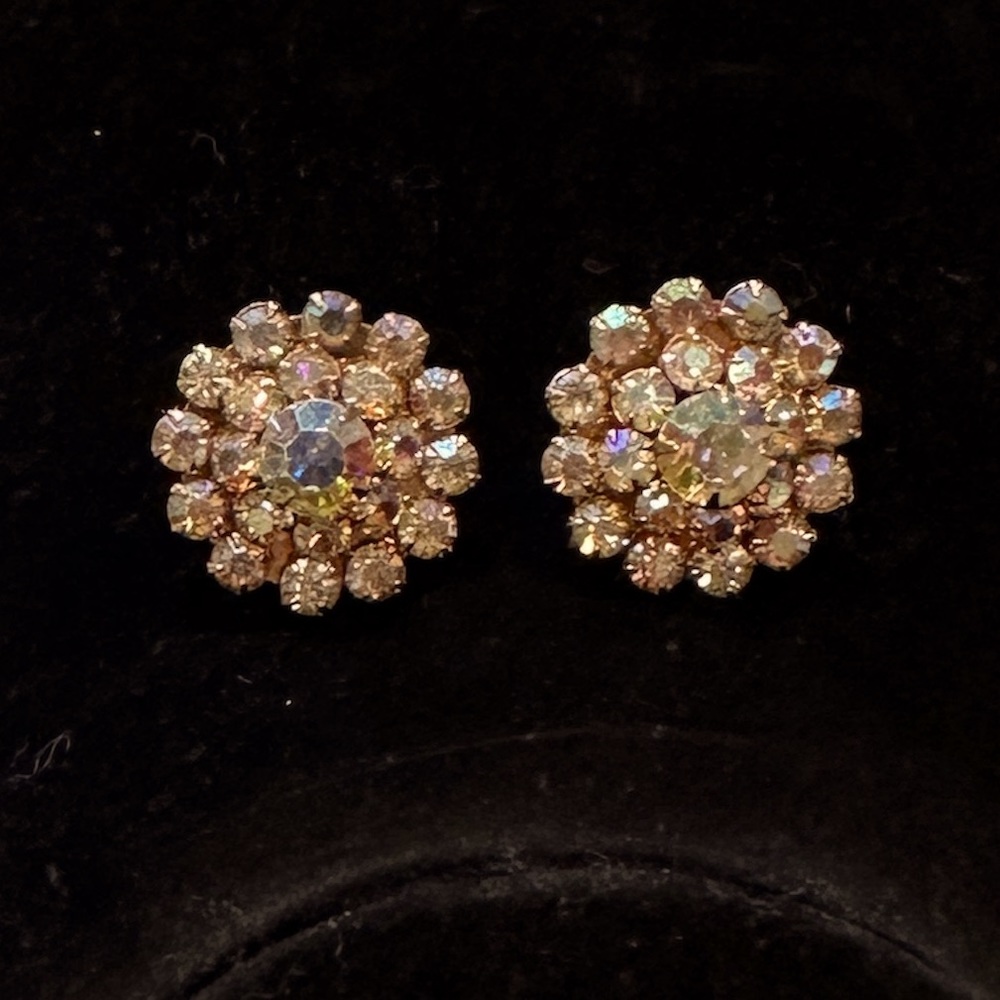 Vintage WEISS Stamped Earrings